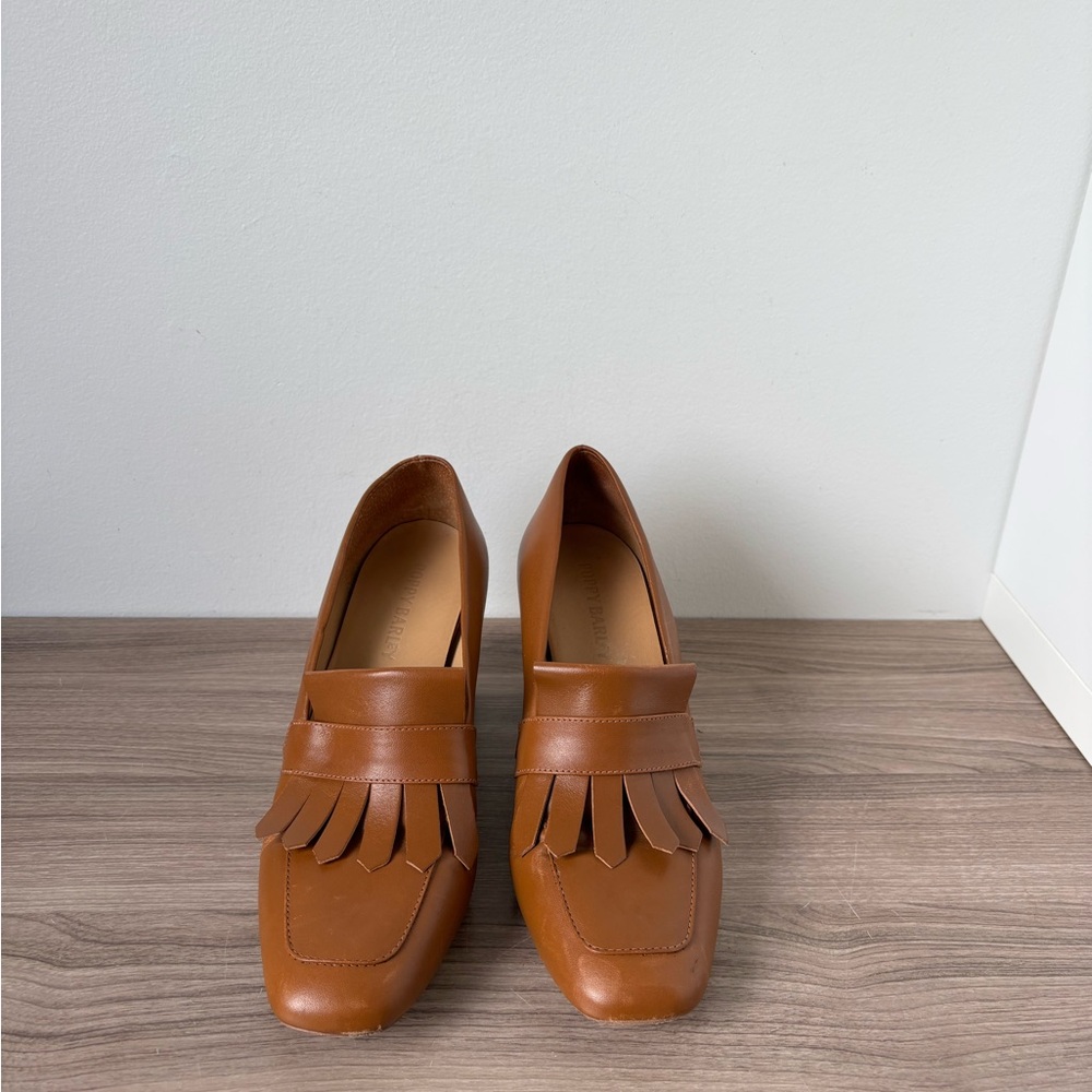 Poppy Barley Brown Fringe Loafers